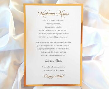 Prośba o Błogosławieństwo A5