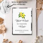 Zawieszki na alkohol CYTRYNY ZŁOTO/SREBRO - 3