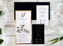 DL ZŁOTO KALKA KWIATY - 3 - 2