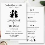 ZAPROSZENIA FORMAT B6 KOTKI-2 - 2