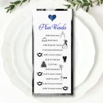 PLAN WESELA SERCE 3D GRANAT ZŁOTO/SREBRO - 3