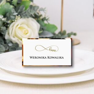 Winietki LOVE 3 ZŁOTE