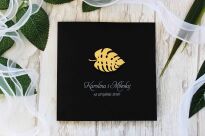 KW NW-39 ZŁOTY LIŚĆ MONSTERA CZARNE - 3