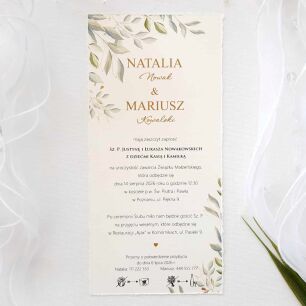 DL ZAPROSZENIE Z-2 SZARPANE BRZEGI