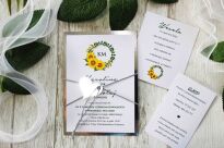 JKZ-A6 SREBRO -11 SŁONECZNIKI - 2