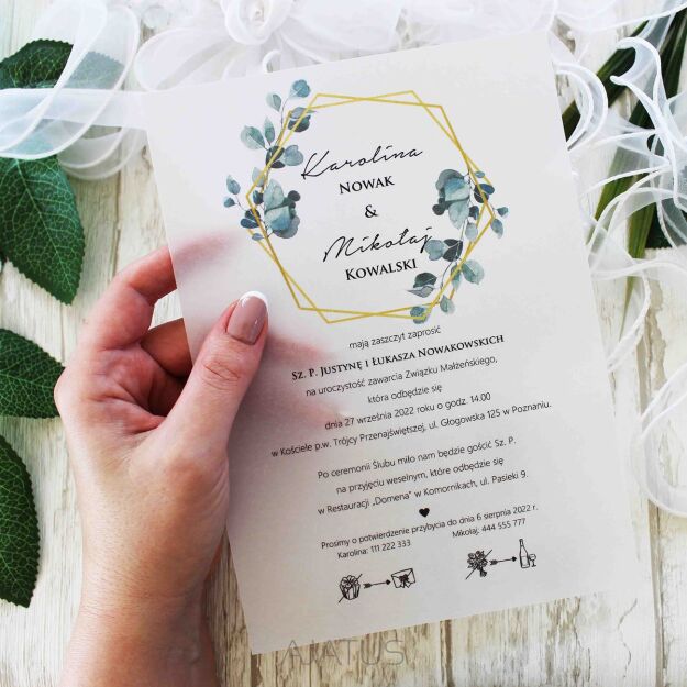 A5 ZAPROSZENIA -36 KALKA