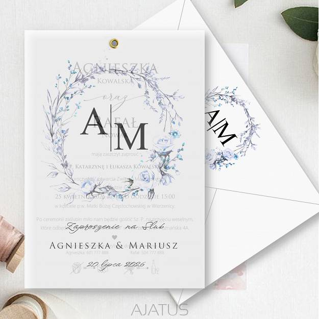 B6 KALKA NIEBIESKI WIANEK