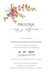 A5 ZAPROSZENIA KOMUNIA KALKA - PAULINA - 2