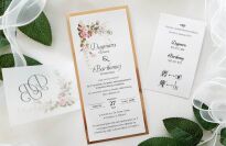 DL ZŁOTO KALKA KWIATY RÓŻ  - 4 - 4