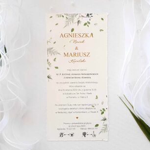 DL ZAPROSZENIE Z-1 SZARPANE BRZEGI