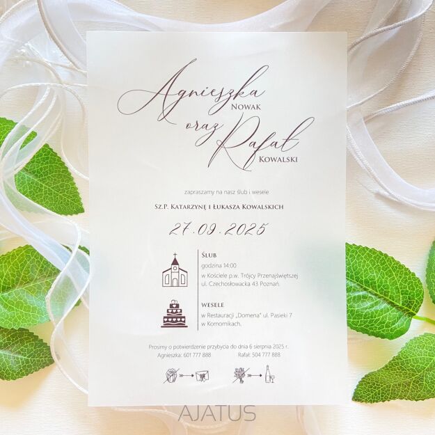 A5 ZAPROSZENIA -102 KALKA