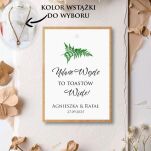 Zawieszki na alkohol PAPROĆ ZŁOTO/SREBRO/ECO - 4