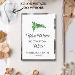 Zawieszki na alkohol PAPROĆ ZŁOTO/SREBRO/ECO - 3