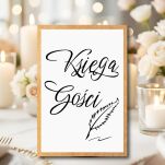 NAPIS KSIĘGA GOŚCI PIÓRKO/KOLOR DO WYBORU - 3