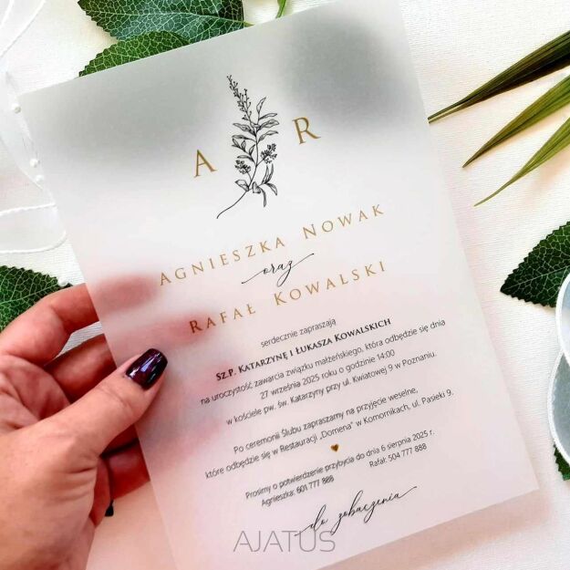 A5 ZAPROSZENIA -98 KALKA