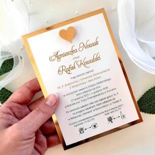 JKZ A6 ZŁOTE SERCE 3D