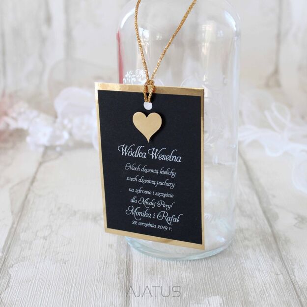 Zawieszki na alkohol ZŁOTE