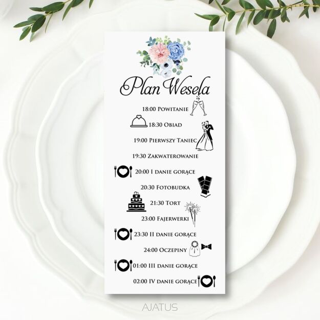 PLAN WESELA KWIATY1 ZŁOTY/SREBRO