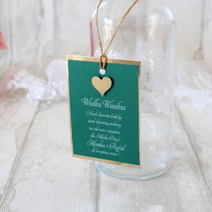 Zawieszki na alkohol ZŁOTE "JKZ - ZZS"