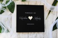 KW NW-25 SREBRNE SERCE CZARNE - 3