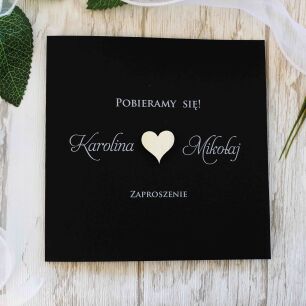 KW NW-25 SREBRNE SERCE CZARNE