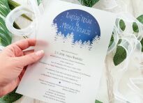 A5 ZAPROSZENIA zimowe -50 KALKA - 2