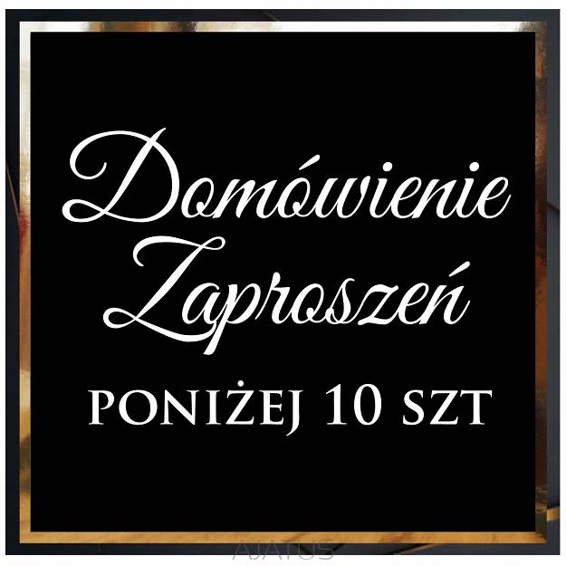 Domówienie zaproszeń