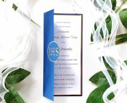 KOMUNIA DL ZŁOTO GRANAT OKŁADKA IHS - 3