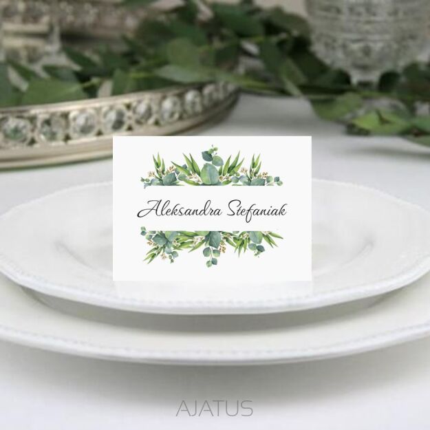 Winietki zielone liście - 1