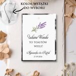 Zawieszki na alkohol LAWENDA/SREBRO - 2