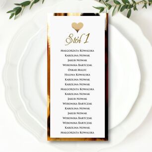 PLAN STOŁÓW SERCE ZŁOTO