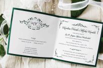 KW NW-60 SREBRNY MOTYL ORNAMENT CIEMNA ZIELEŃ - 3