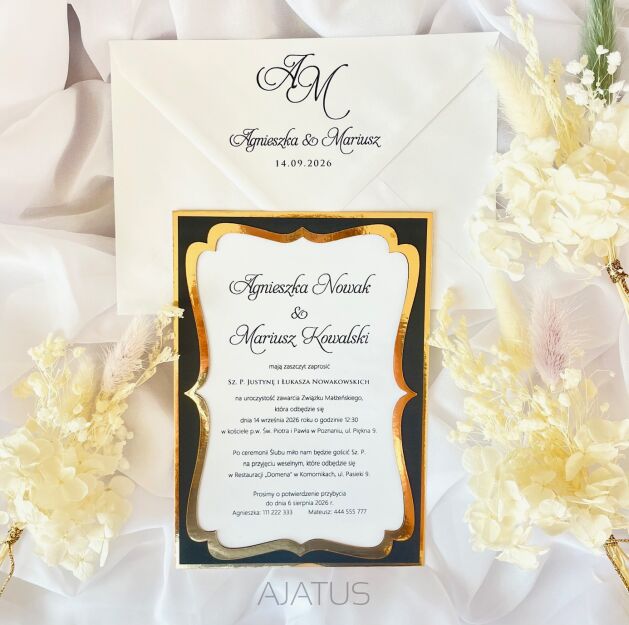 B6 ZŁOTO CZERŃ KST