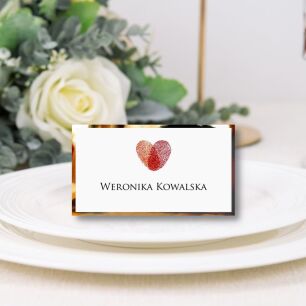 Winietki ODCISKI PALCÓW ZŁOTE