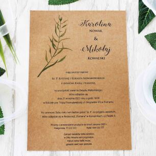 ZAPROSZENIE A5 ECO-6