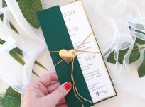 ZŁOTO-CIENA ZIELEŃ OKŁADKA/ETUI DL - 4