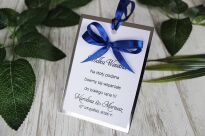 Zawieszki na alkohol SREBRO KOKARDKA 17 KOLORÓW - 2