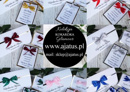 Eleganckie zaproszenia ślubne